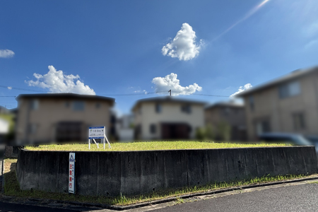 建築条件なし分譲宅地