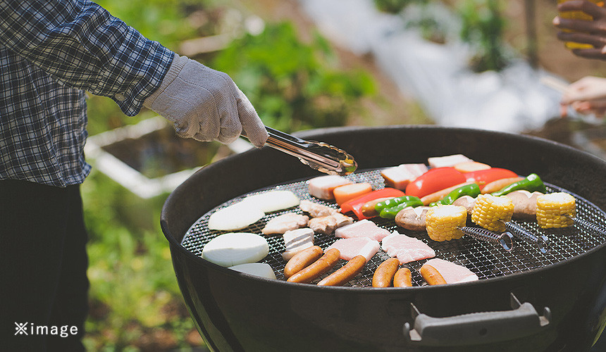 最近ではハロウィンなどイベントも盛んに。ご近所さん同士でバーベキューを楽しむ様子も。