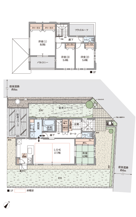 1-1号地間取り